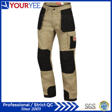 100% algodón estilo de carga de trabajo pantalones a un precio asequible (YWP110)